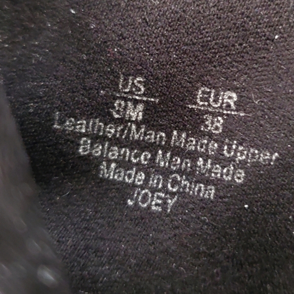 SAM EDELMAN Sz 8 Black Leather JOEY Block 2" Chunky Heel Ankle Bootie Side Zip - Picture 11 of 12